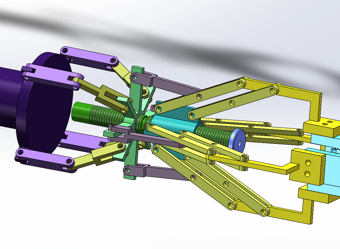 机械手-机械创新设计——SOLIDWORKS三维图