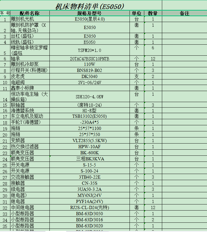 5040CNC数控雕刻机