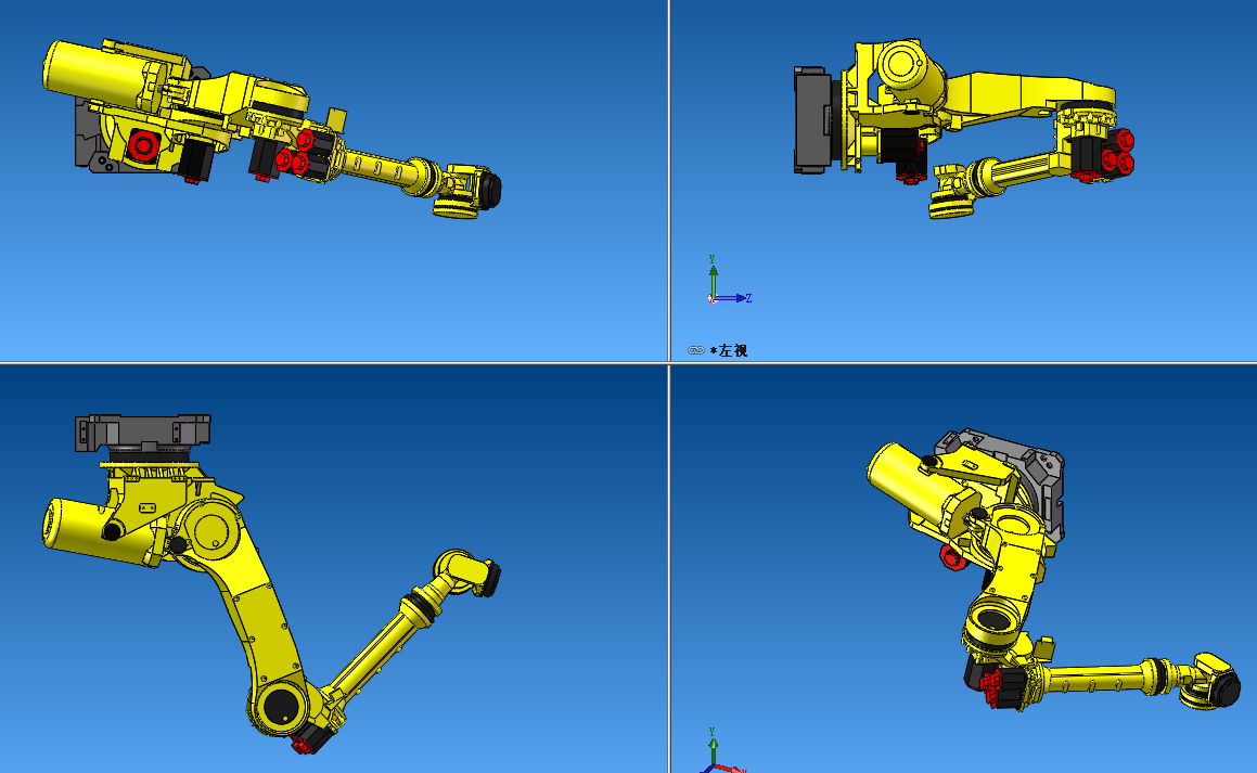 FANUC 2000iC_165F机器人（SolidWorks+x_t）