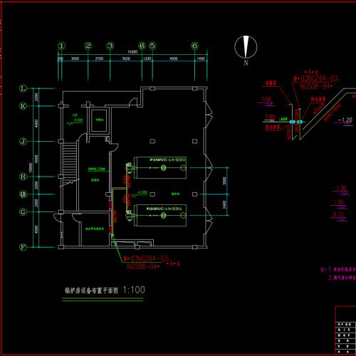 某医院锅炉房及食堂燃气供应设计图