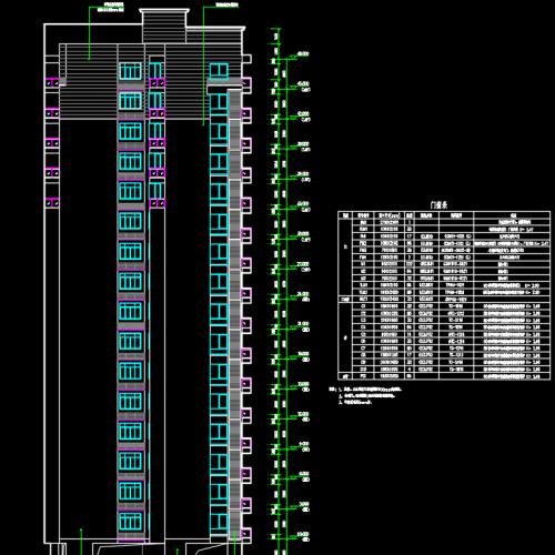 7662.38㎡17层住宅楼土建工程招标控制价（含CAD图纸、清单计价）