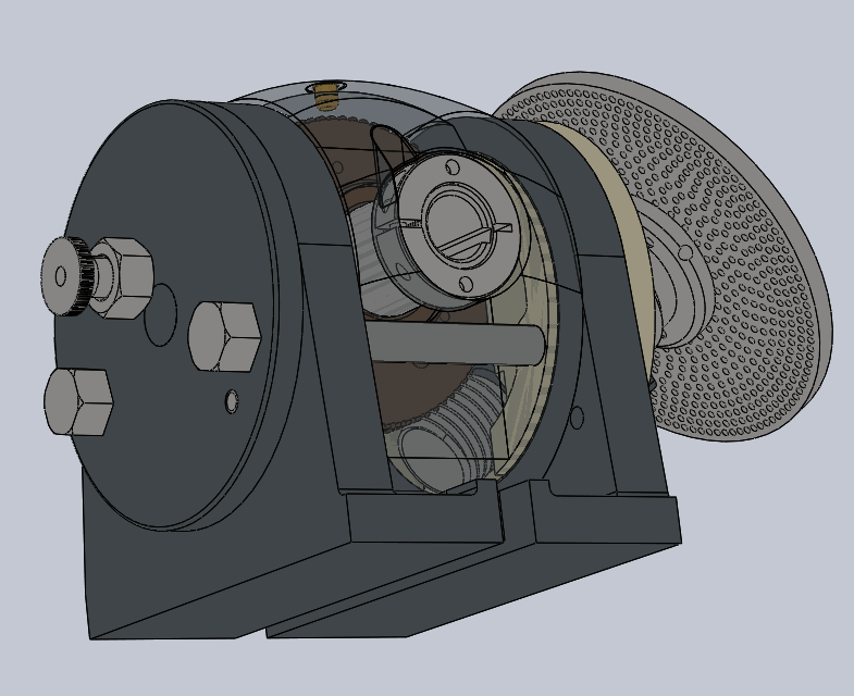 万能分度头（SolidWorks+stp+x_t)