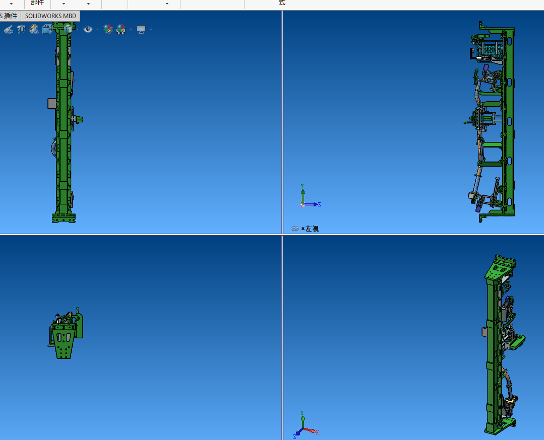 100.管路柔性焊接夹具