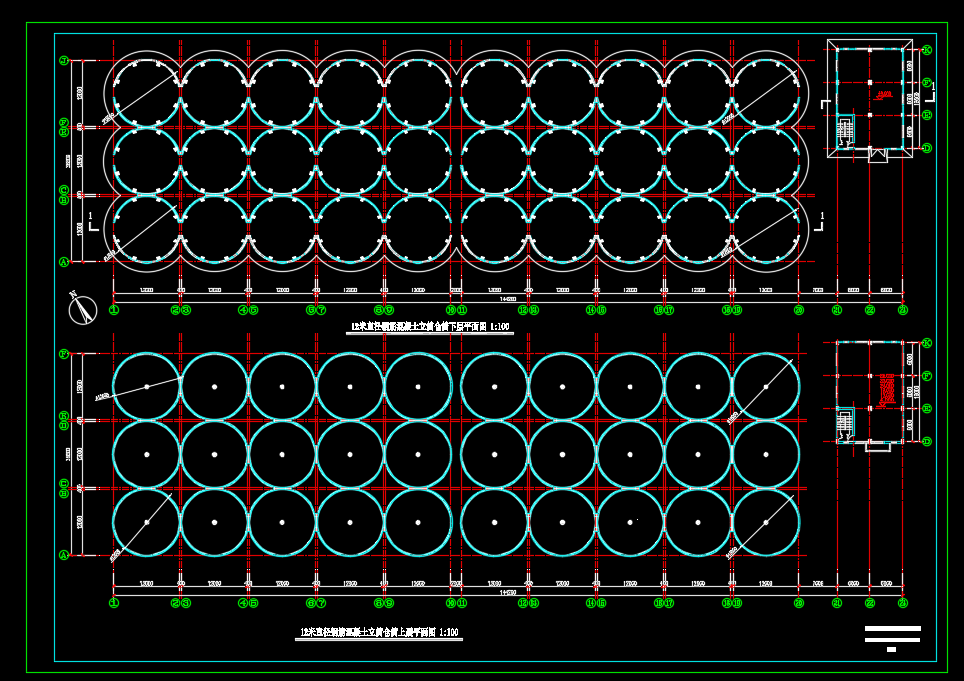 粮食筒仓方案设计图