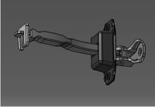 汽车车门限位器总成（CATIAV5R16以下）
