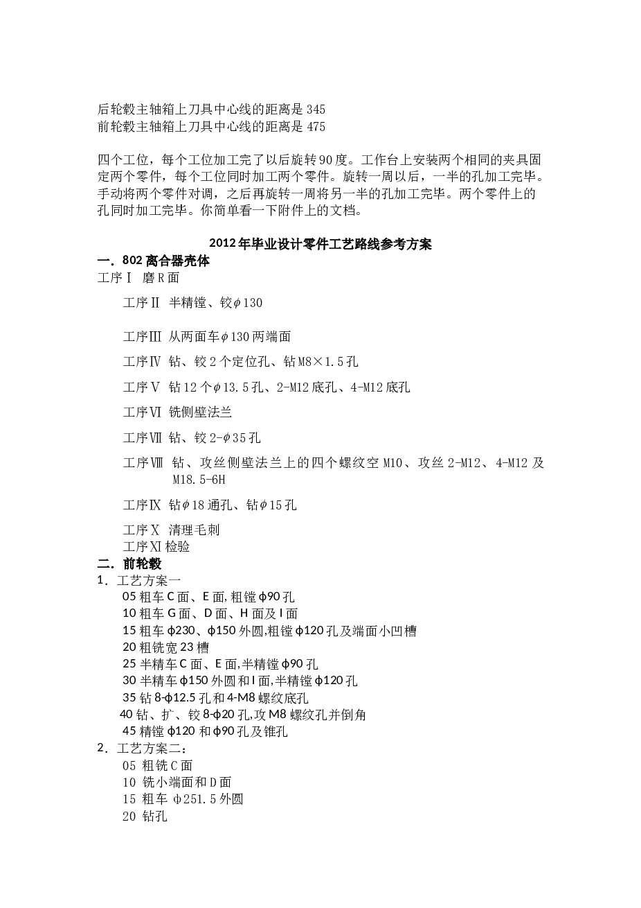 组合专机-加工EQ140汽车前轮毂组合机床夹具和加工后轮毂零件夹具设计（论文 CAD图纸 开题报告……）