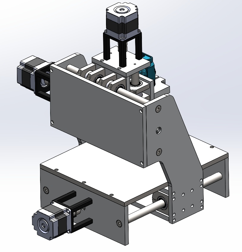 数控钻床solidworks设计
