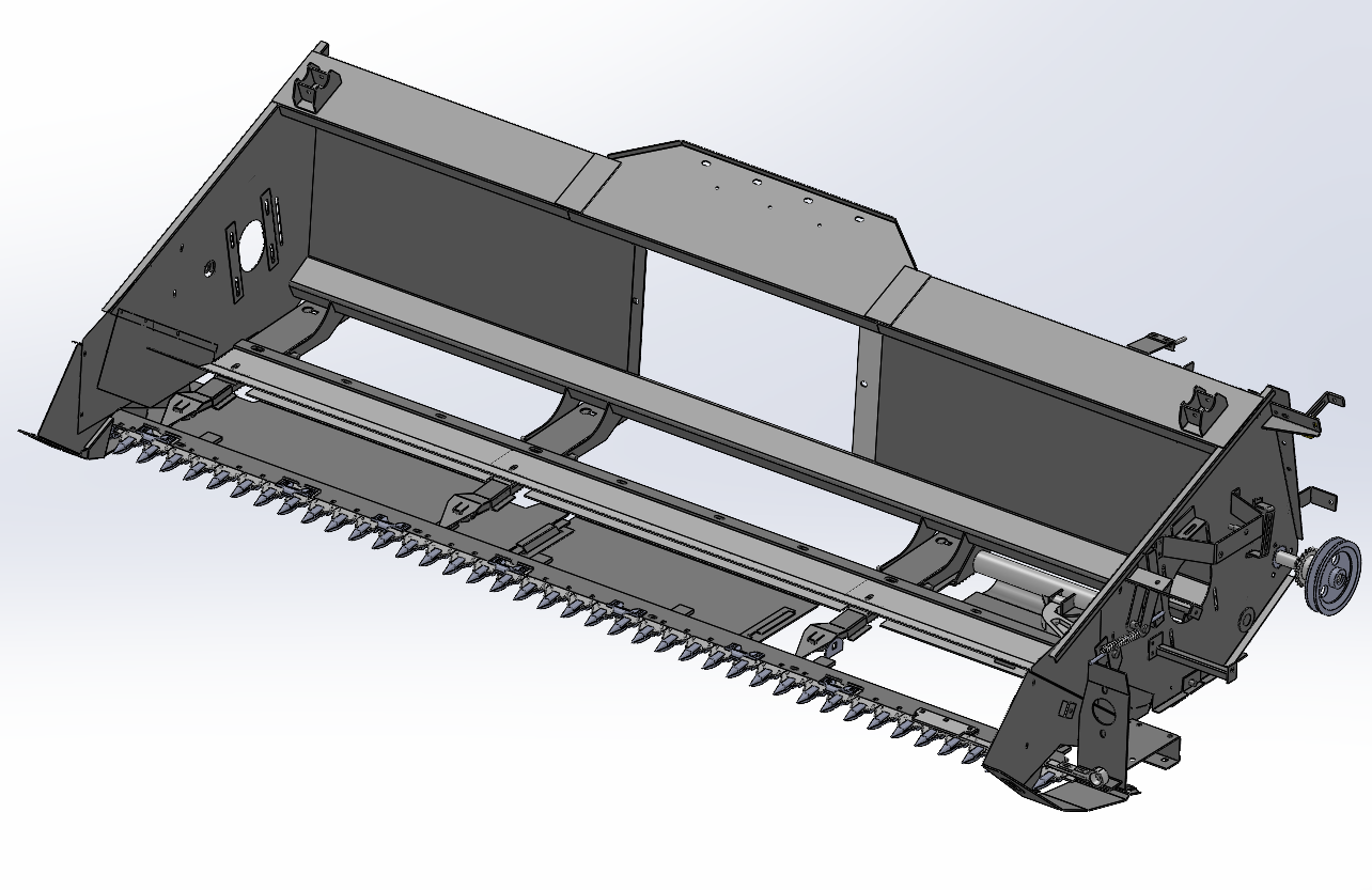 3M挠性割台SOLIDWORKS三维
