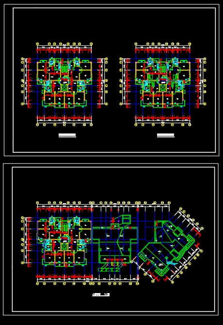 广东省珠海市XX小区住宅楼-建筑CAD图纸