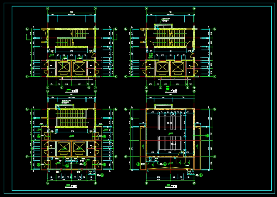 重庆市XX住宅-建施CAD图纸