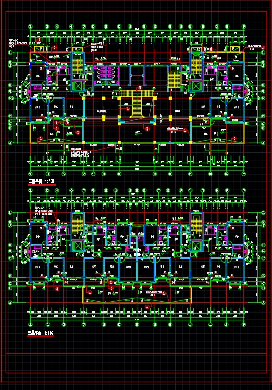 江苏省南京市XX楼-建筑CAD图纸