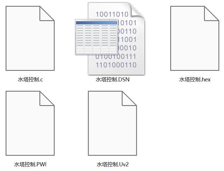 基于51单片机水塔控制系统仿真+源码