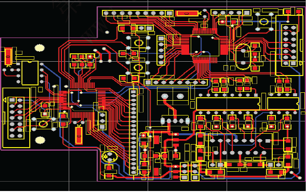 基于MSP430的简易智能电动车设计（原理图、PCB、源代码、设计报告）-电路方案