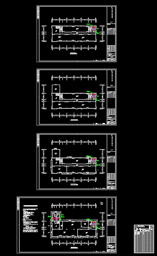 4层 高15.9米 山西某办公楼设计