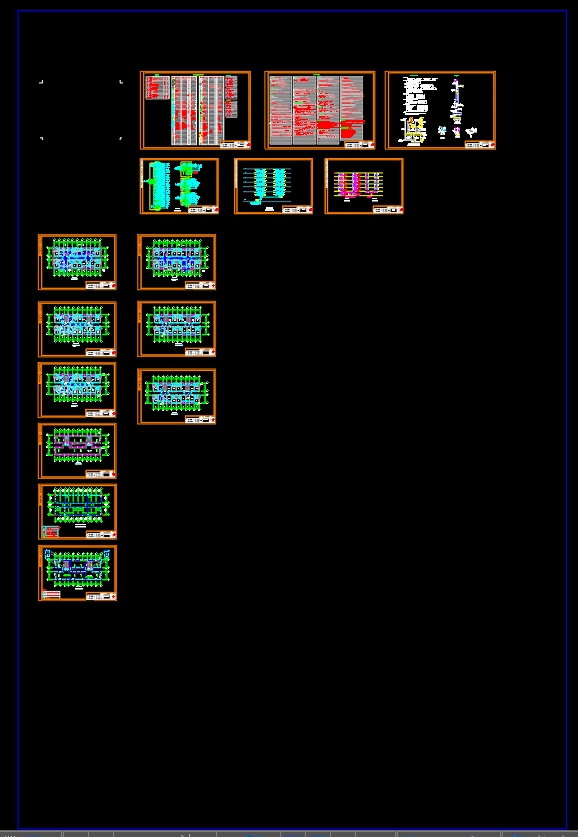 6层 2881.5平 汕尾X学校员工宿舍楼设计