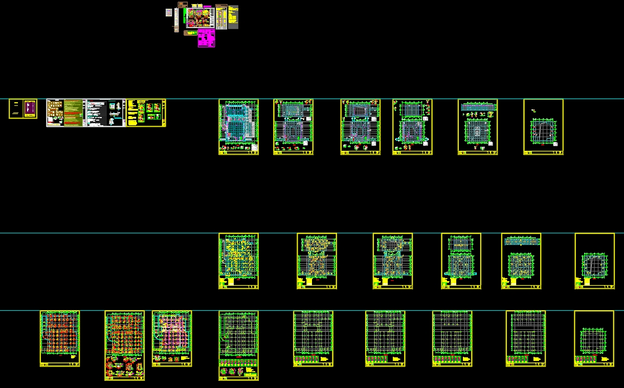 4层 11461.37平 溧阳市某学校设计