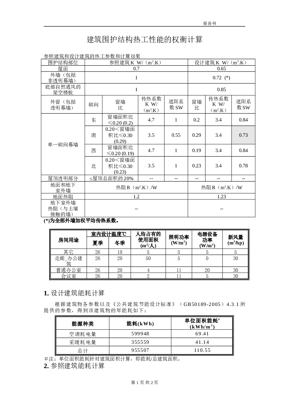 7层 9314.46平 XX办公楼设计