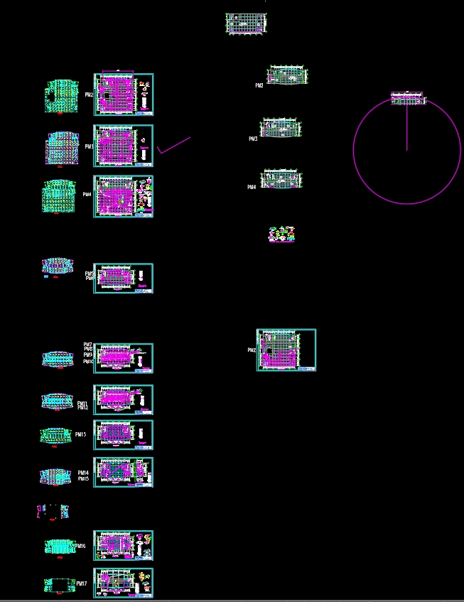 地上19层 下1层 22516平 石家庄XX考试场所设计
