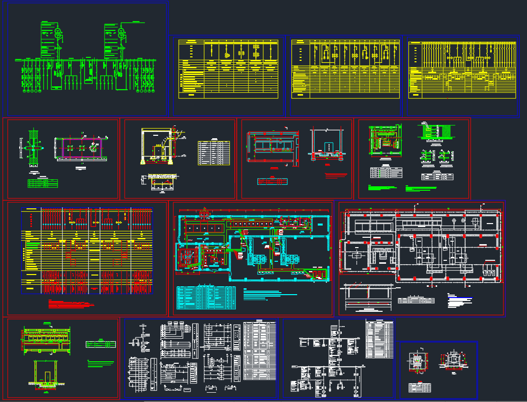 电站电气部分施工图