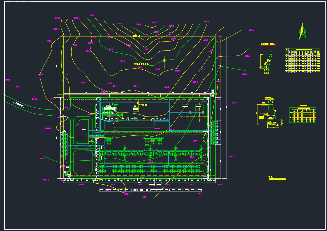 220kV变电站总体布置图
