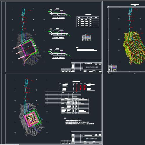 110kV变电站GIS布置平面图
