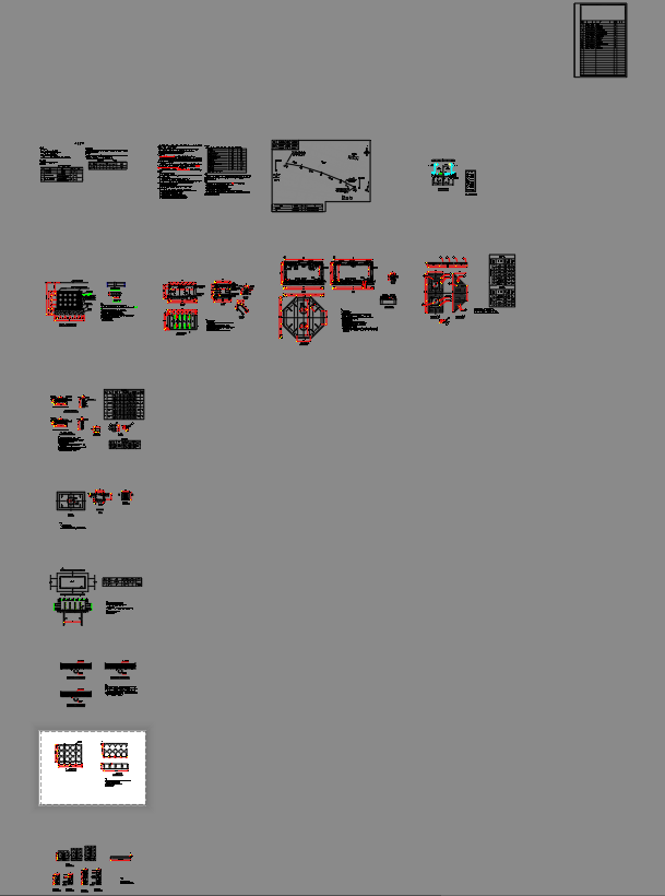 电缆管道工程设计图纸