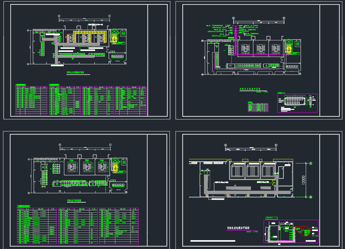 变配电室布置图
