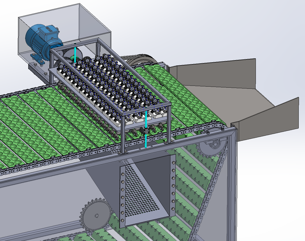 鲜杏去核机【SW三维+CAD图纸】