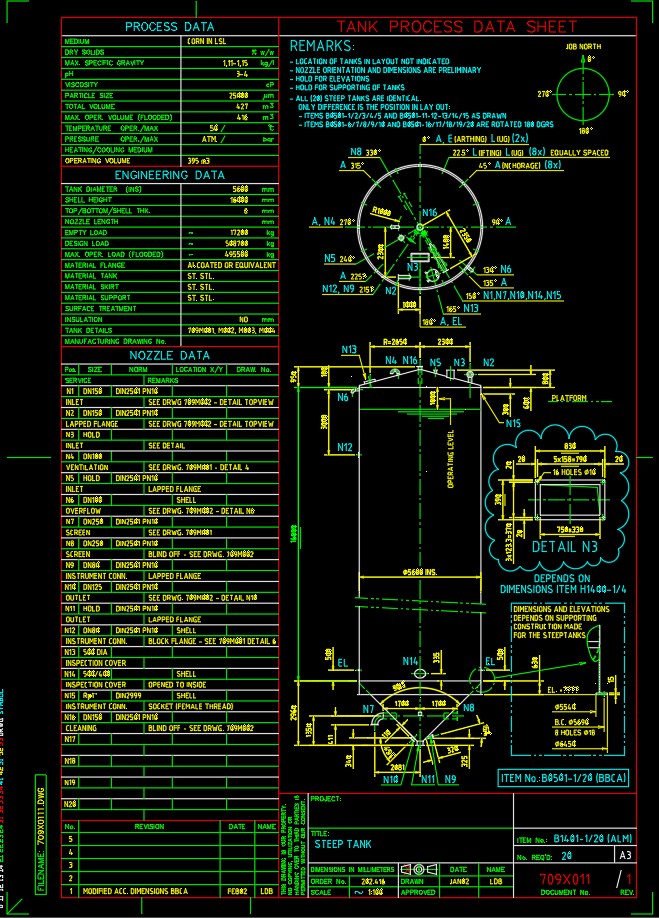 400M3贮罐壁厚6mm