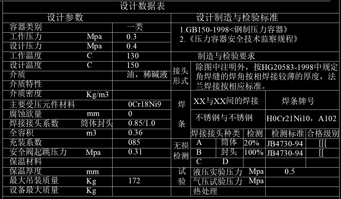 300L立式支耳油罐