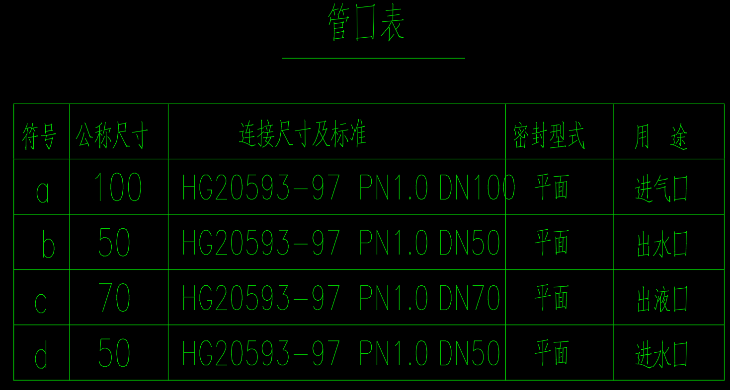 水汽换热器设计图纸