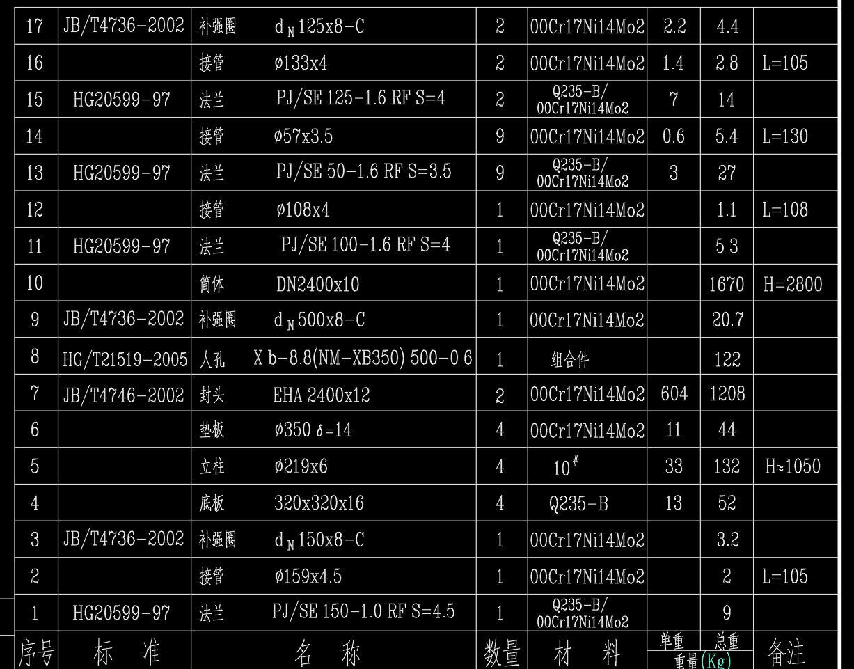 16.6立方米立式冷凝水储槽